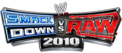 WWE Smackdown vs. Raw 2010 title screen for Playstation 2